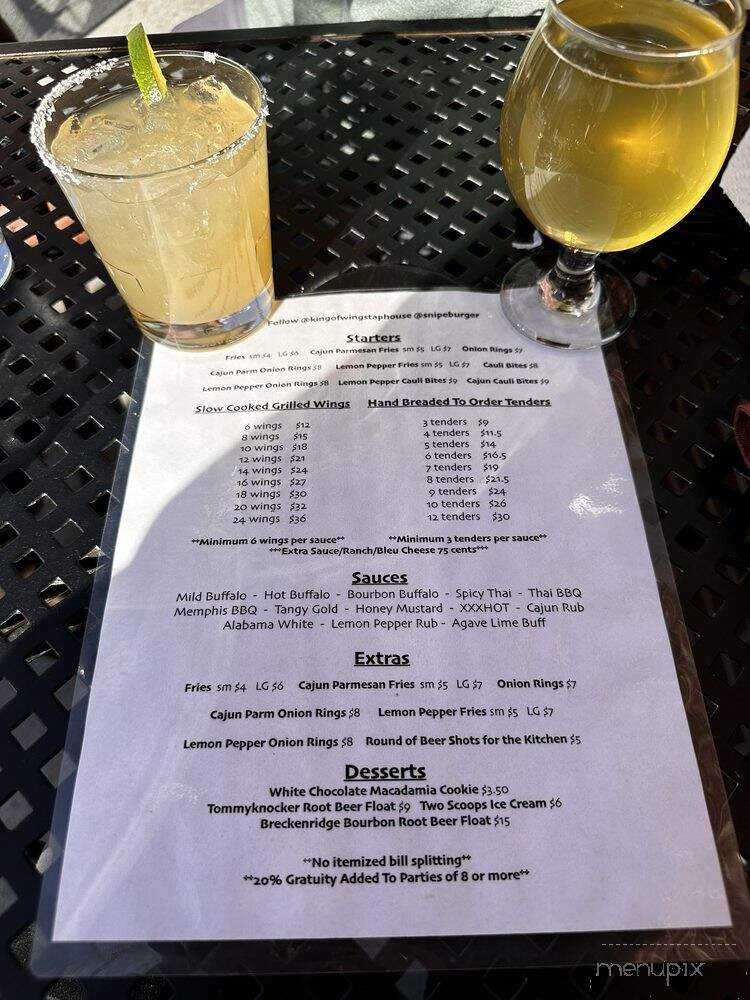 King of Wings - Golden, CO menu_pic