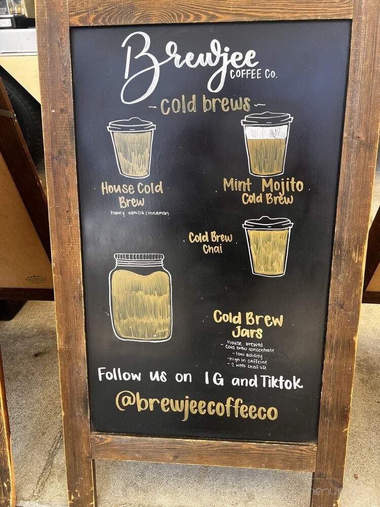 BrewJee Coffee Co - Salinas, CA menu_pic
