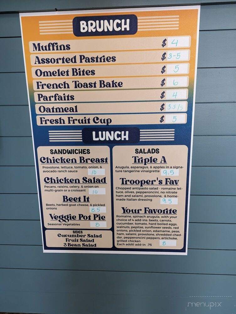Tangerine Tree Luncheonette - Crystal River, FL menu_pic