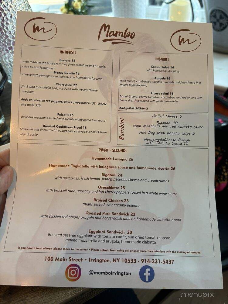 Mambo Italiano - Irvington, NY
