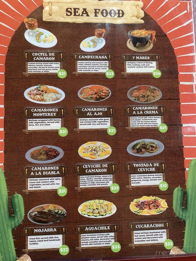 La Herradura - Seattle, WA menu_pic