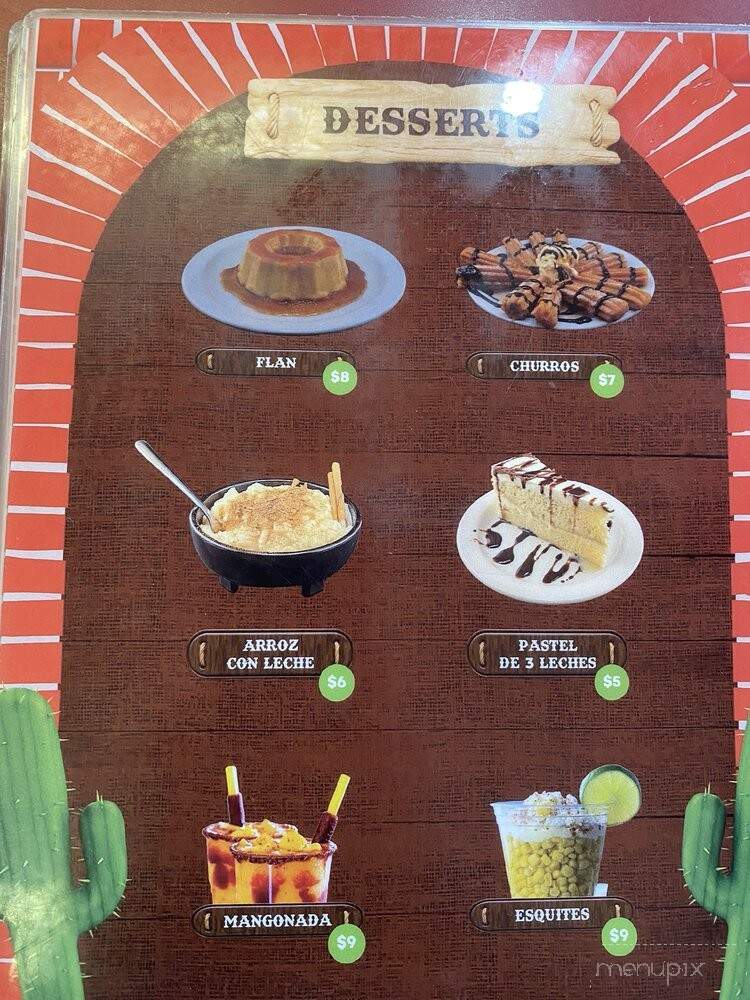 La Herradura - Seattle, WA menu_pic