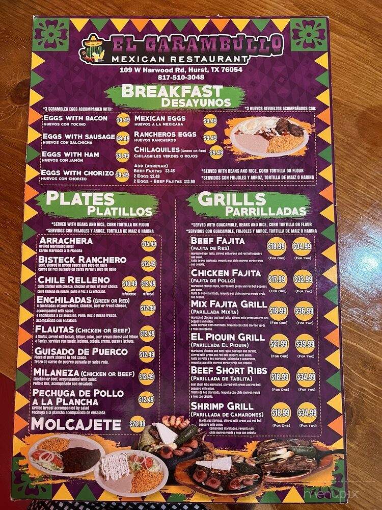 El Garambullo Mexican Restaurant - Hurst, TX