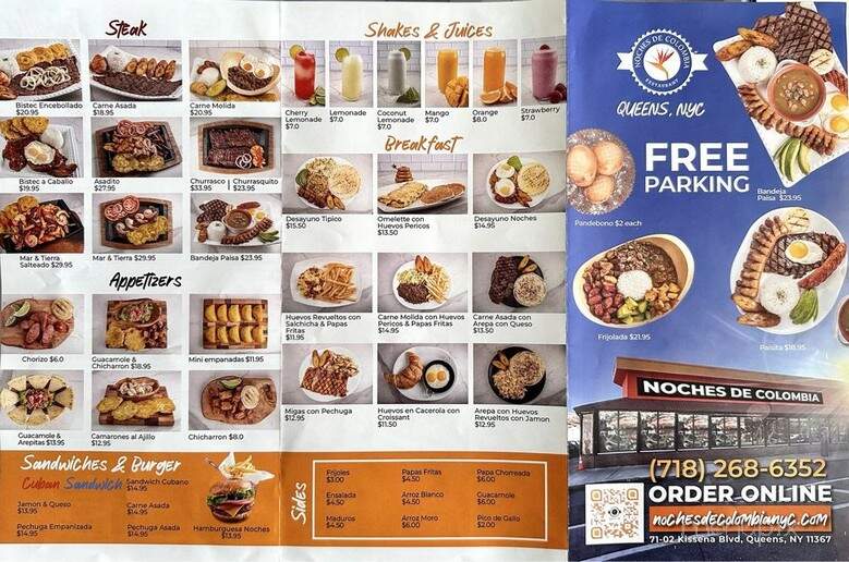 Noches De Colombia - Queens, NY menu_pic