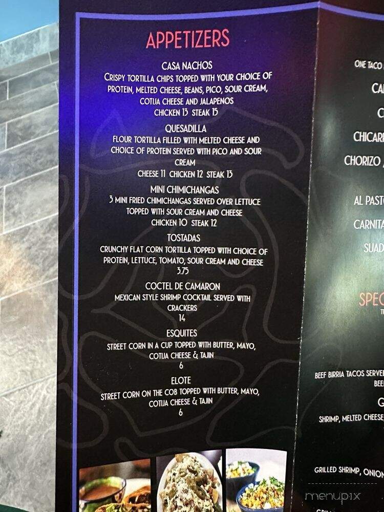 Casa Marin Cocina Mexicana - Fort Lauderdale, FL menu_pic