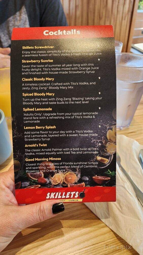 Skillets - Port Charlotte, FL menu_pic