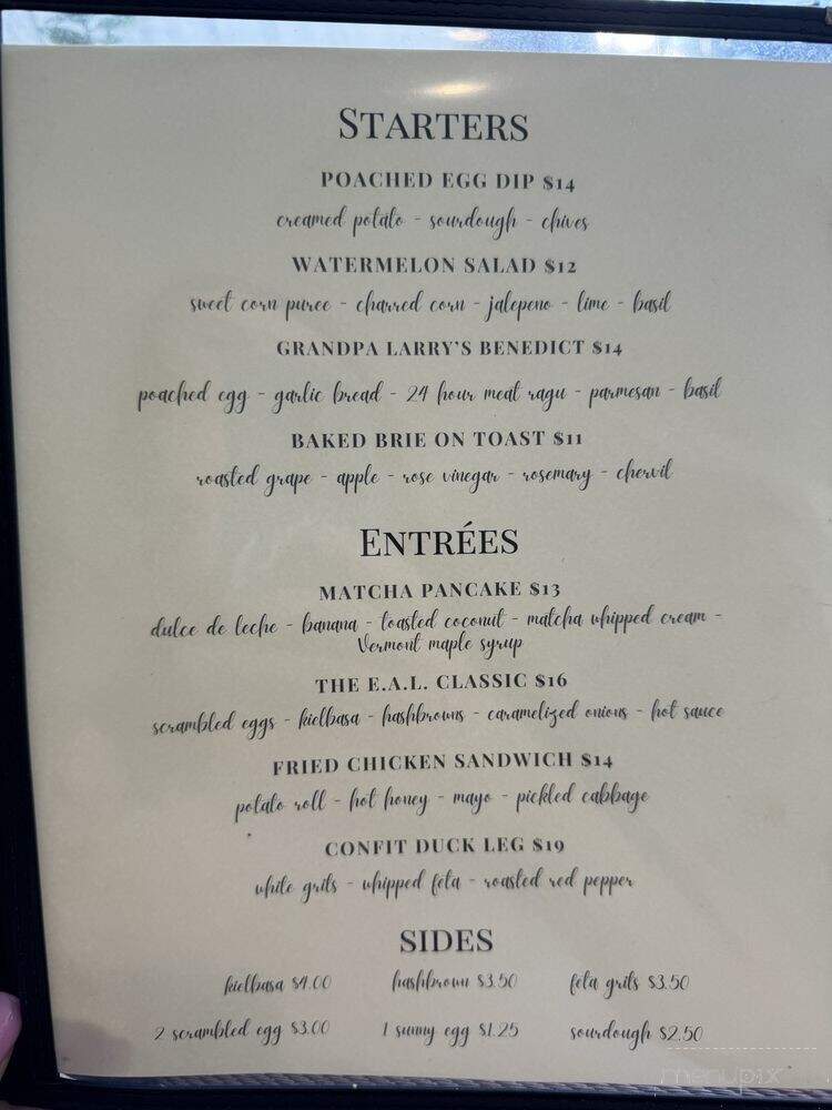 Eat Art Love - St. Petersburg, FL menu_pic