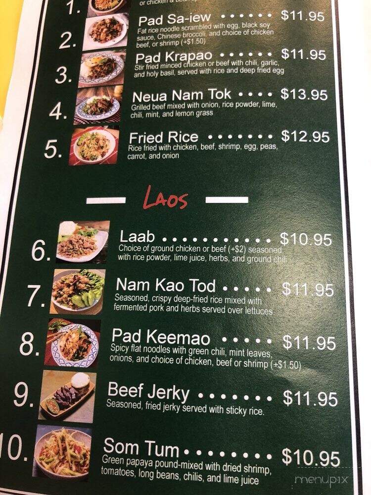 Southeast Asian Food To Go - San Bernardino, CA menu_pic