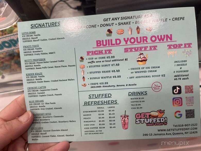 Get Stuffed - New York, NY menu_pic
