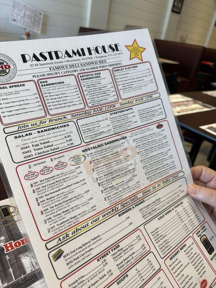 Pastrami House - Morristown, NJ menu_pic