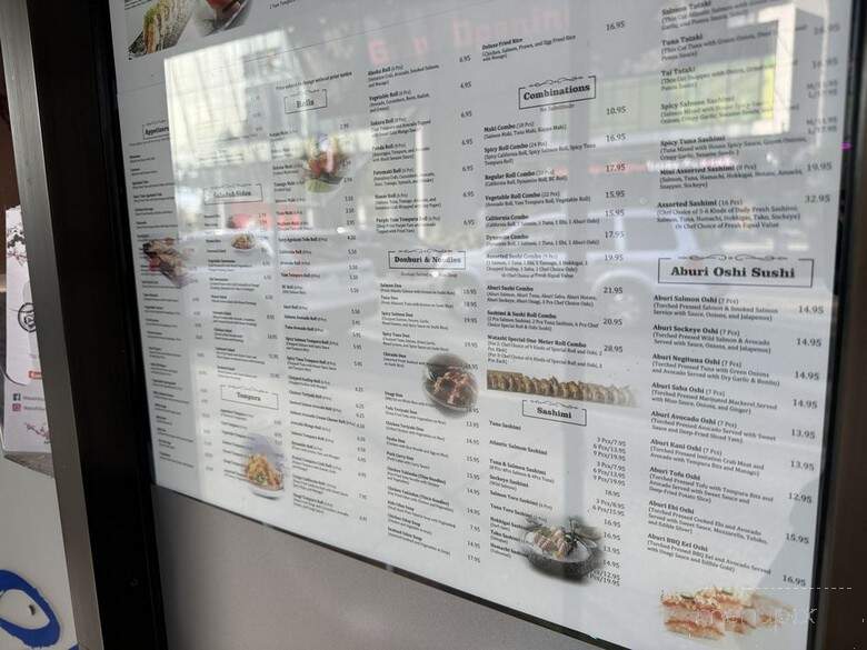 Watashi Sushi & Kitchen - Burnaby, BC menu_pic