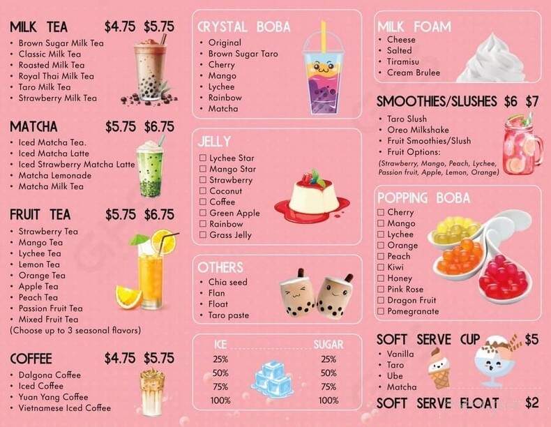 Shen Tea Winter Garden - Winter Garden, FL menu_pic