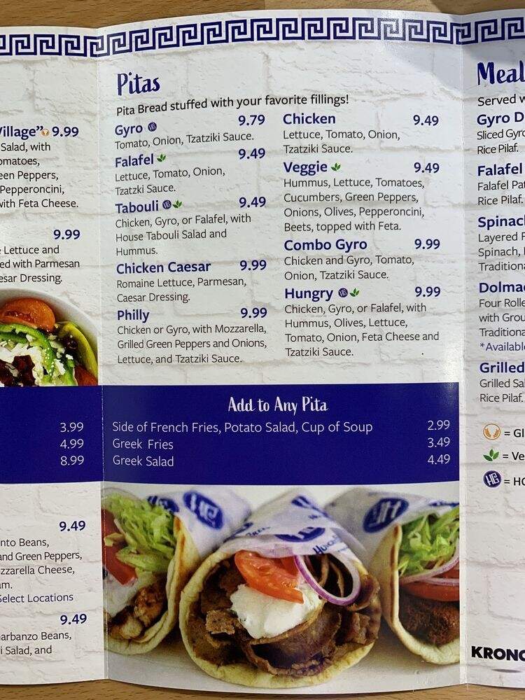 The Hungry Greek - Sun City Center, FL menu_pic