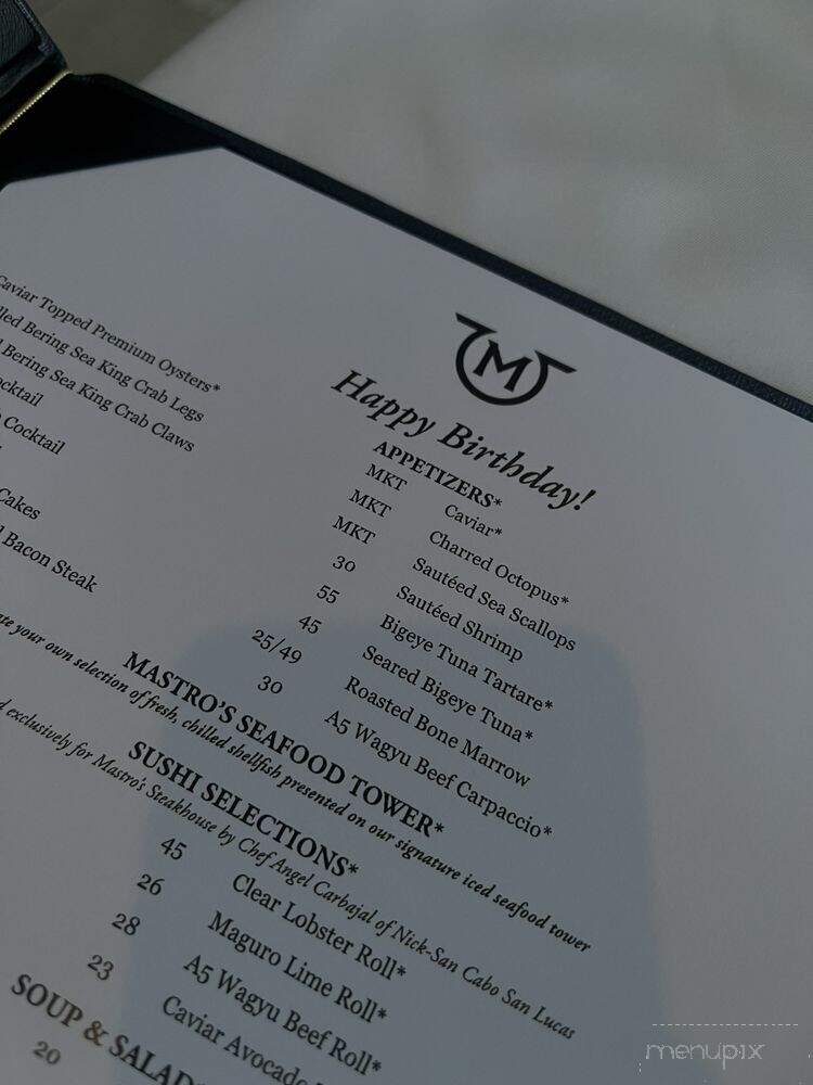 Mastro's Ocean Club - Miami, FL