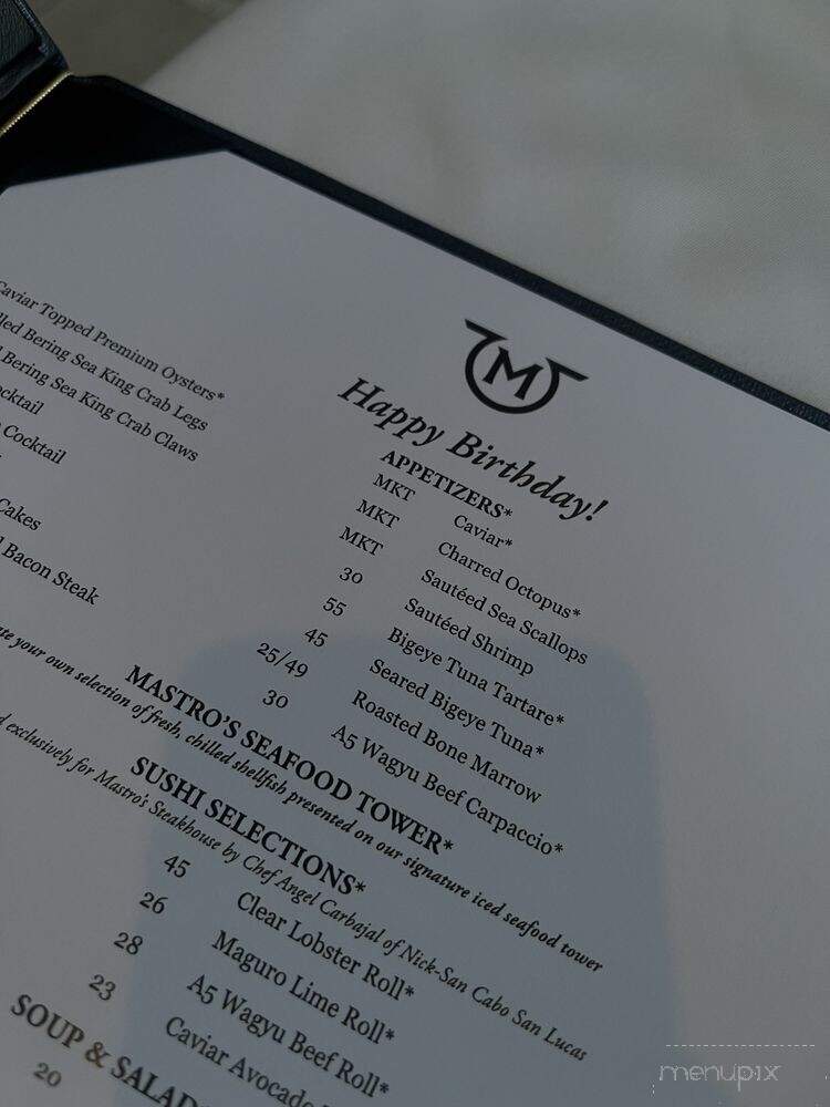 Mastro's Ocean Club - Miami, FL
