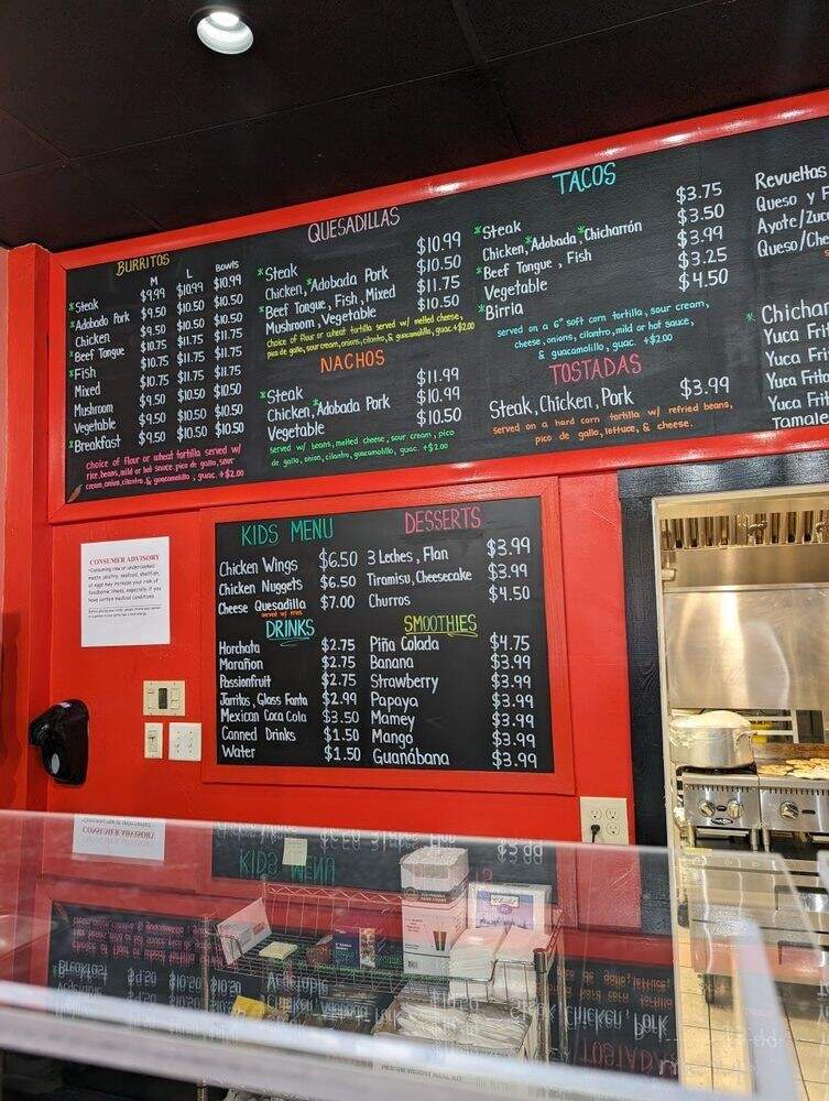 Quilo's Taqueria - Arlington, MA menu_pic