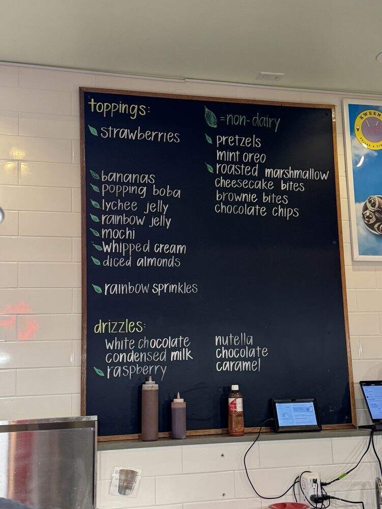 Ice Cream Kween - Mountain View, CA menu_pic