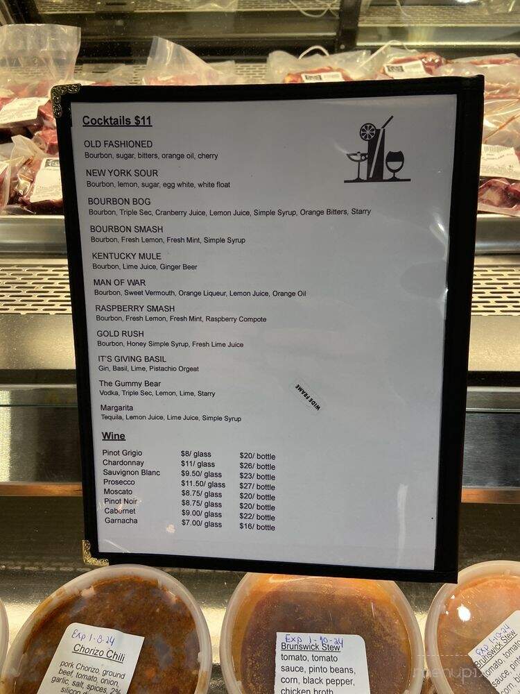 Highlands Butchery - Valdese, NC menu_pic