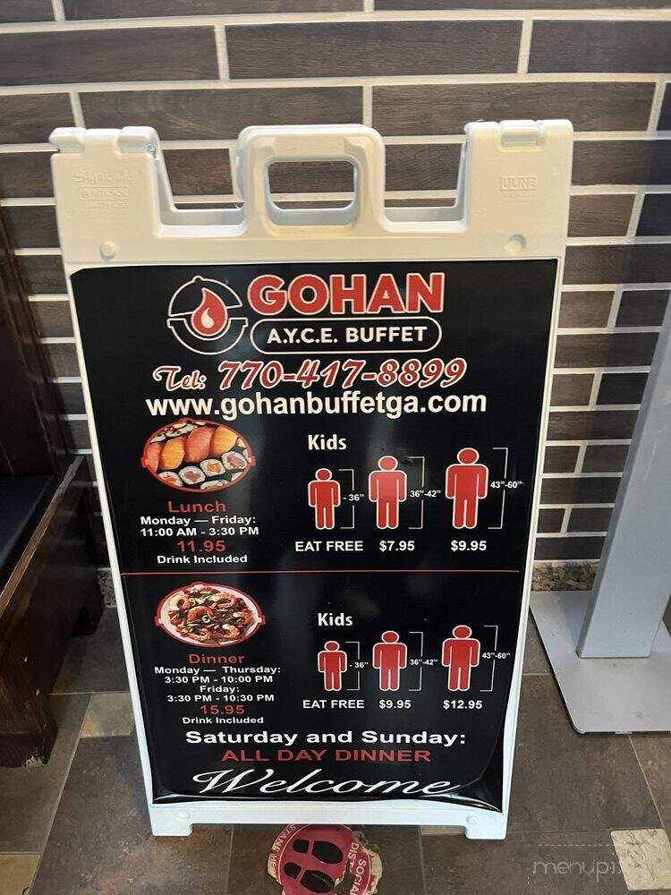 Gohan Buffet - Stone Mountain, GA