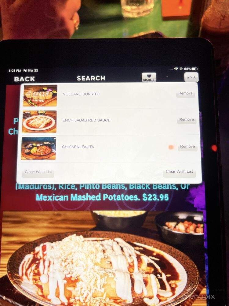 La Colina Mexican Cantina - Cranford, NJ menu_pic