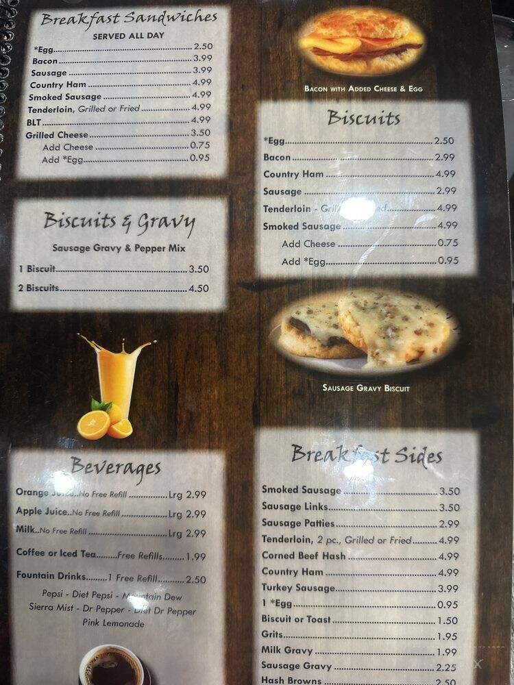 Max's Diner - Thomasville, NC menu_pic