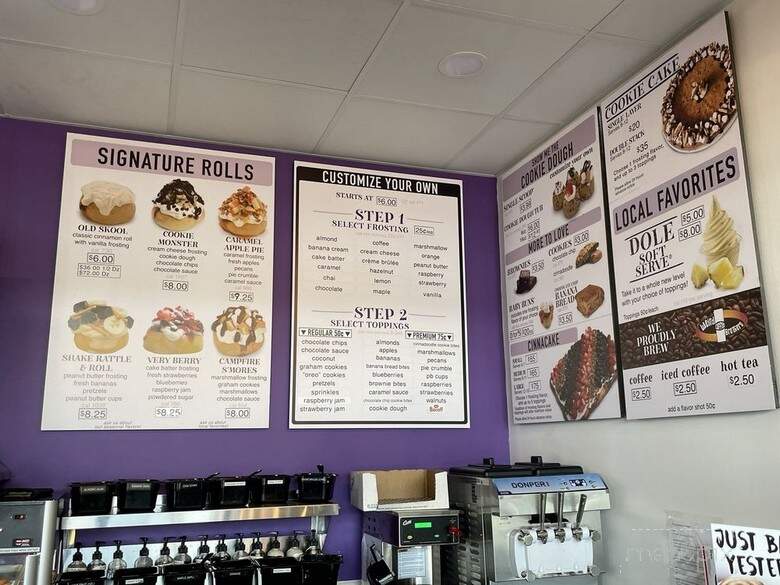 Cinnaholic - Herndon, VA menu_pic