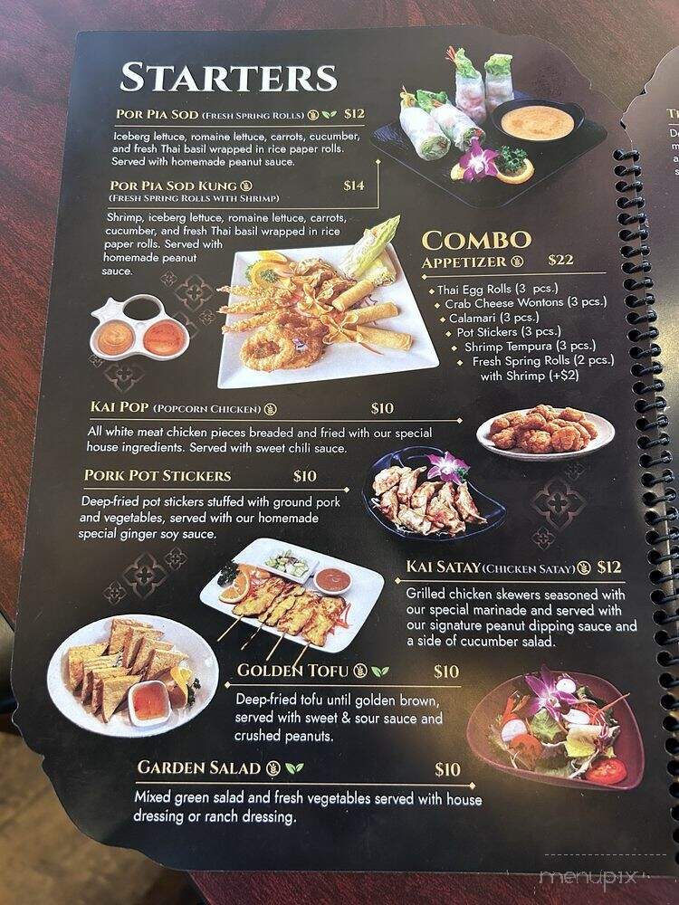 Laan Thai Restaurant - Logan, UT menu_pic