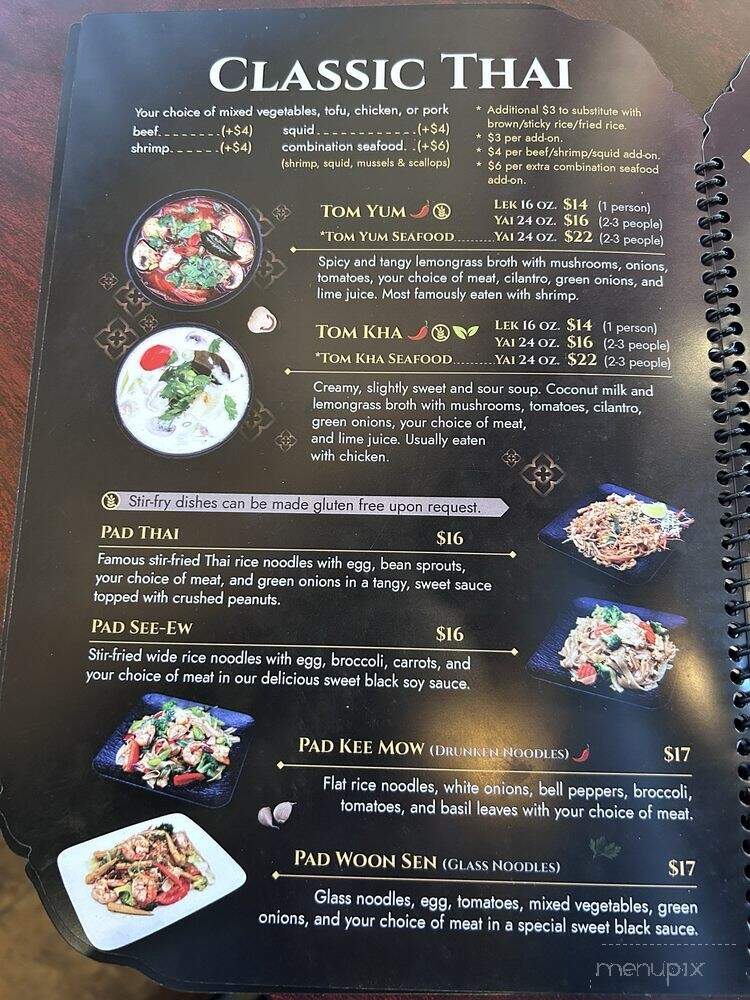 Laan Thai Restaurant - Logan, UT menu_pic