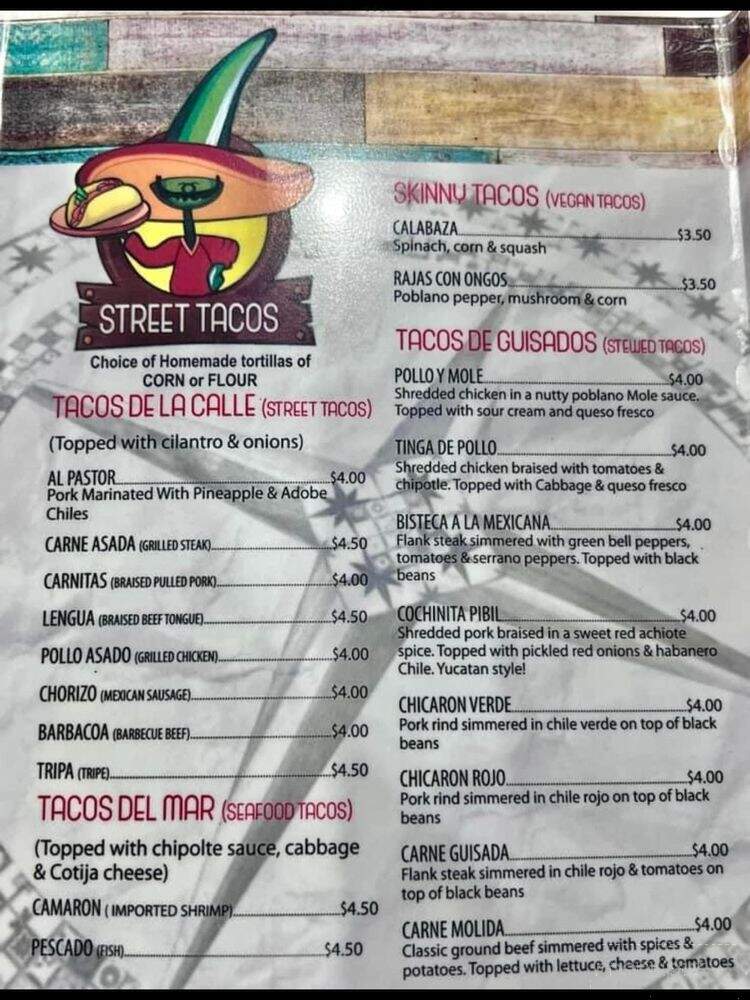 Blue Iguana Taco Bar & Cantina - Lake Charles, LA menu_pic