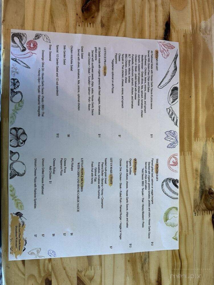 Harvest Garden Cafe - Coarsegold, CA menu_pic
