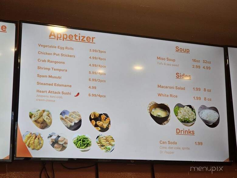Roll To Go Sushi - Pomona, CA menu_pic