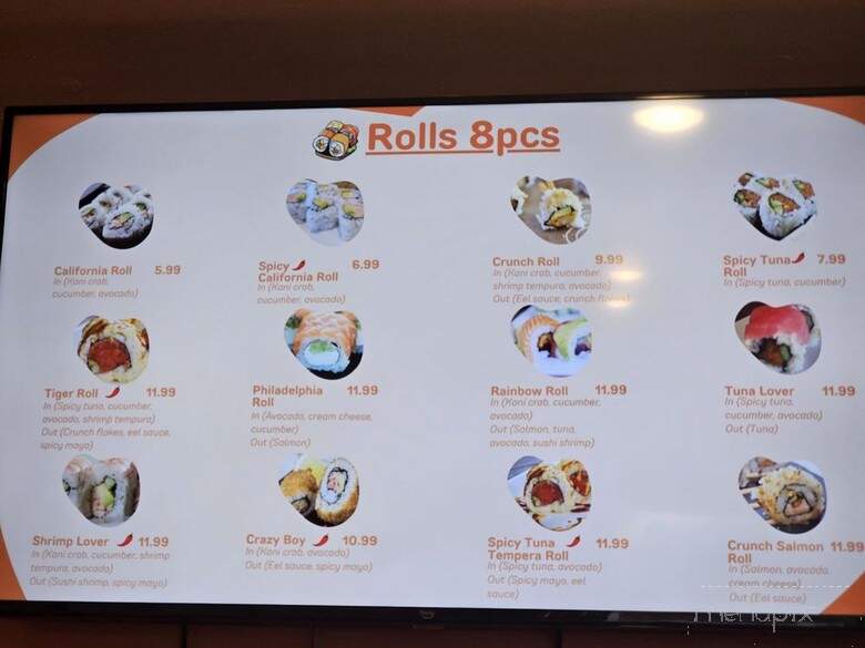 Roll To Go Sushi - Pomona, CA menu_pic