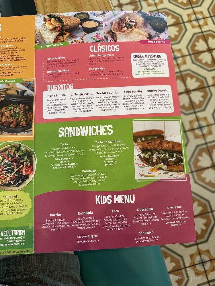 Demaiz Taco Cantina - Mobile, AL menu_pic