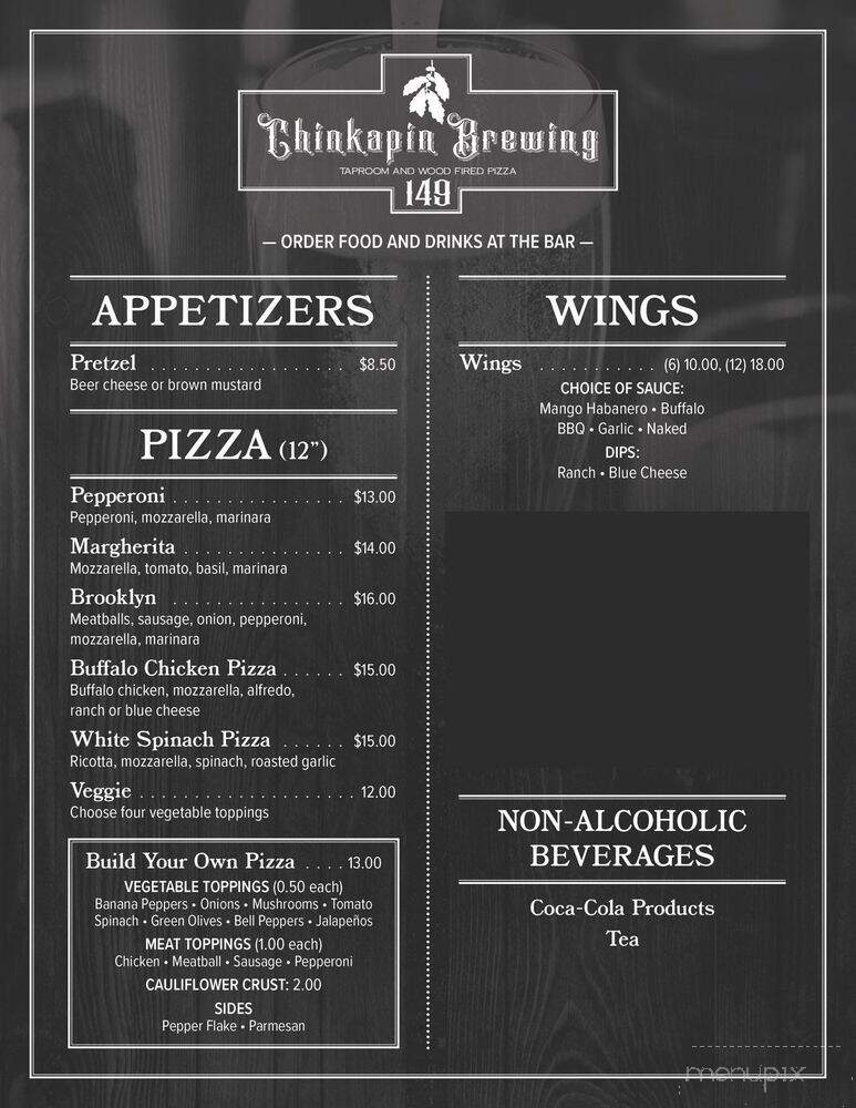 Chinkapin Brewing - Georgetown, KY