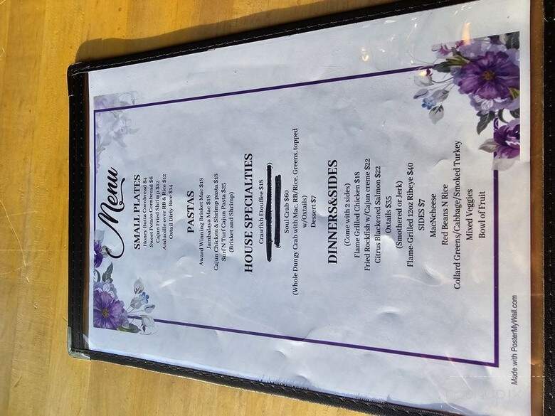 Norma Jeans Soul Cuisine - Portland, OR menu_pic