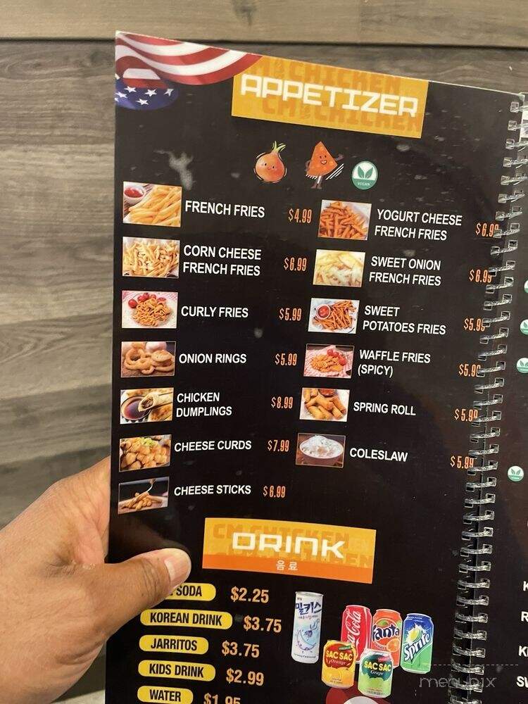CM Korean Fried Chicken - Fishers, IN menu_pic