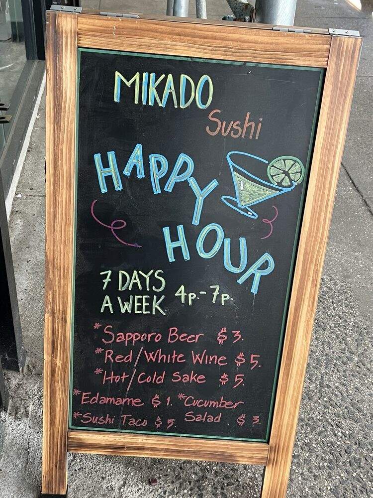 Mikado - New York, NY menu_pic