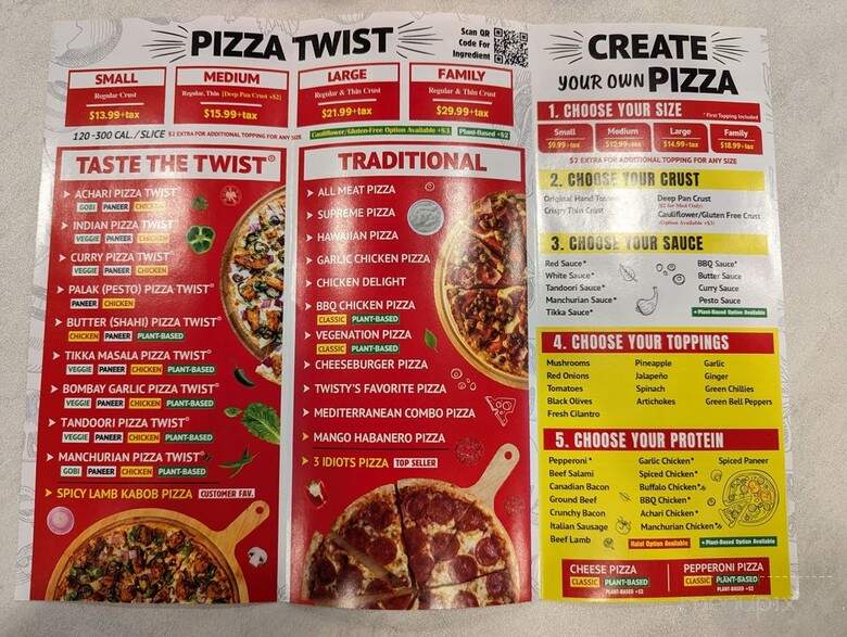 Pizza Twist - Round Rock, TX menu_pic