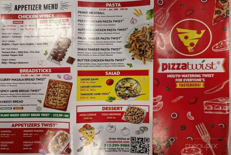 Pizza Twist - Round Rock, TX menu_pic