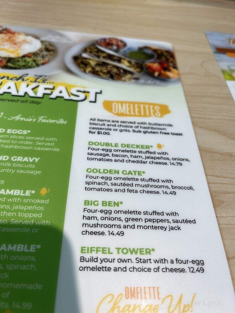 The Toasted Yolk Cafe - Mont Belvieu, TX menu_pic