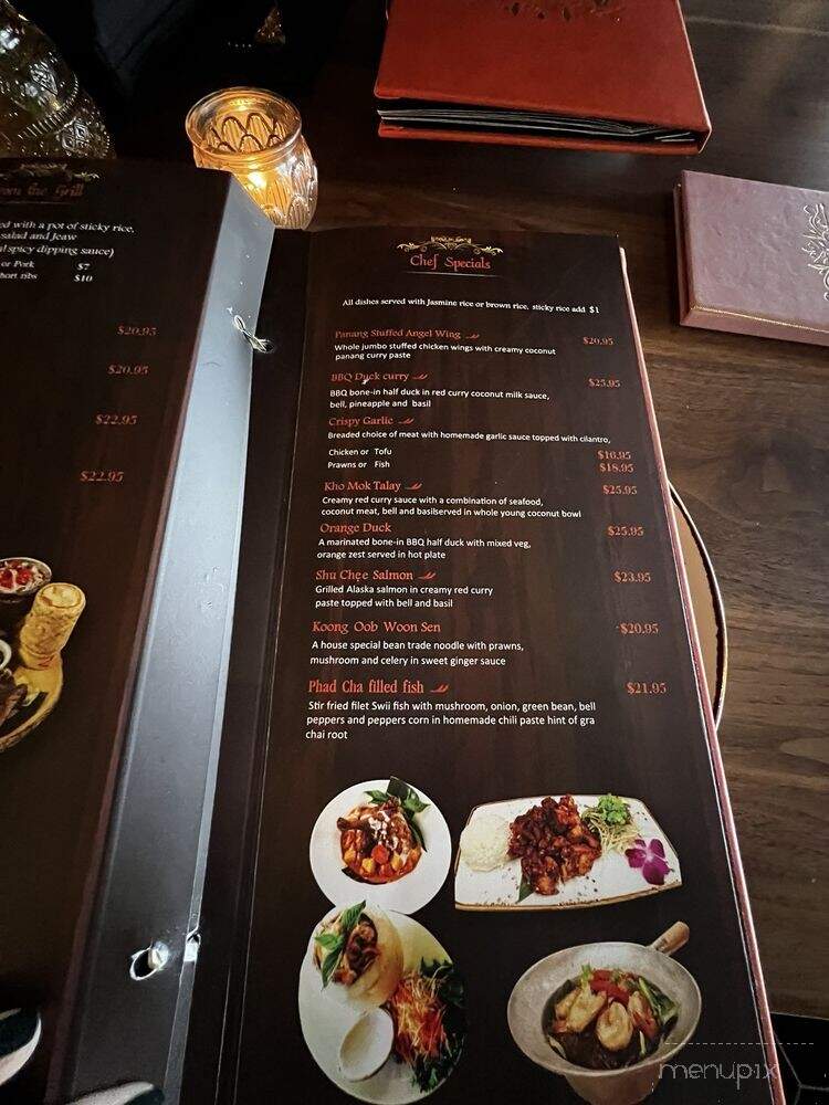 All Thai - Bellevue, WA menu_pic