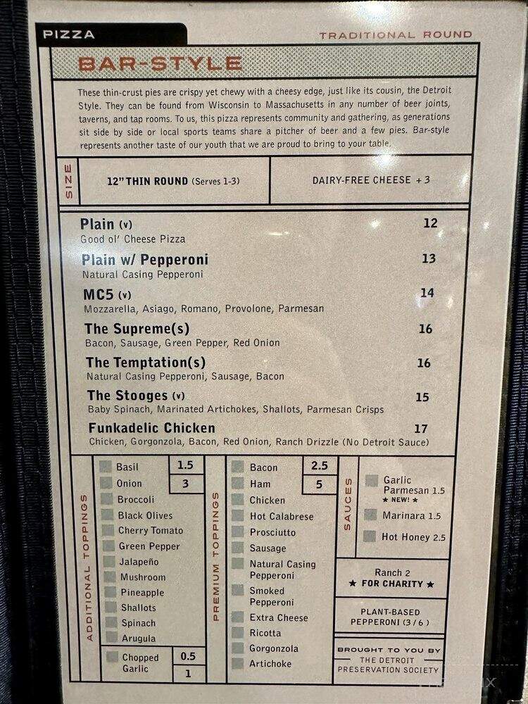 Via 313 Pizza - Houston, TX menu_pic