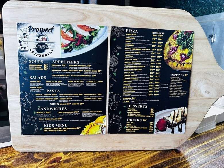 Prospect Pizza - Oakland Park, FL menu_pic