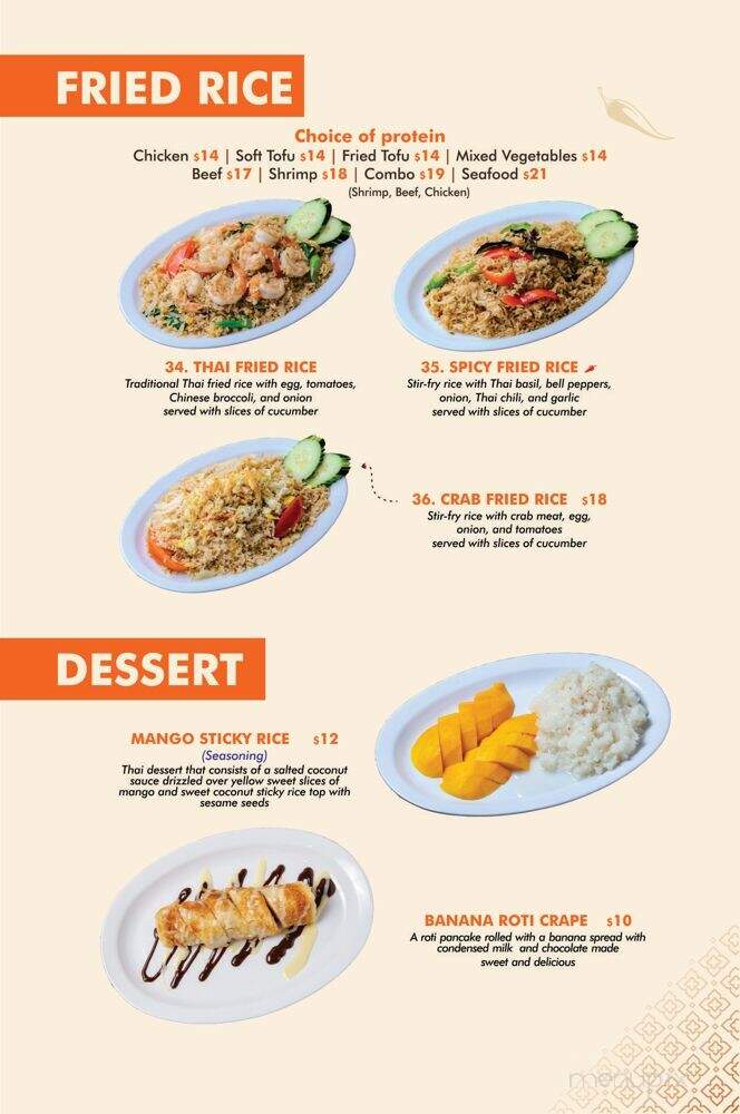 Good Thai Kitchen - Los Angeles, CA menu_pic