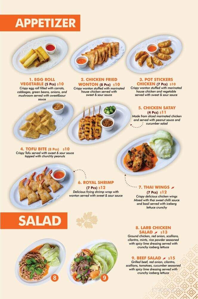 Good Thai Kitchen - Los Angeles, CA menu_pic