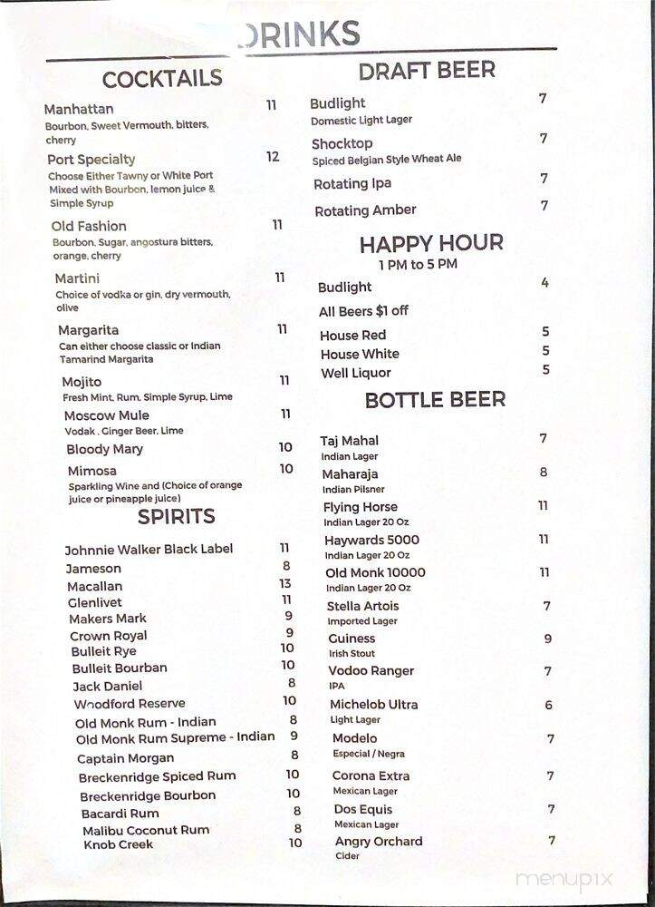Spice Kitchen - Northglenn, CO menu_pic