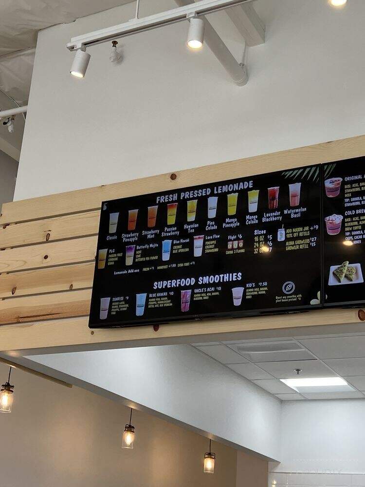 Wow Wow Lemonade - Vacaville, CA menu_pic