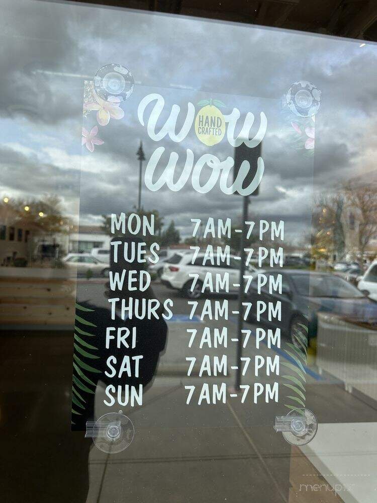 Wow Wow Lemonade - Vacaville, CA menu_pic