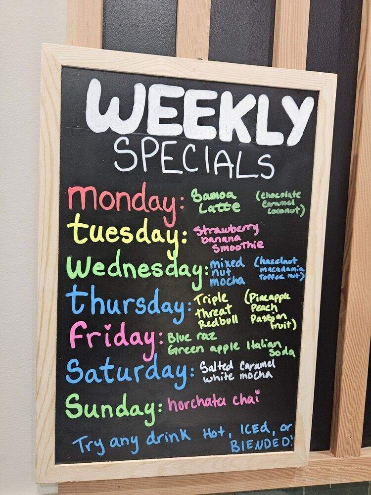 Di Tazza - Vancouver, WA menu_pic