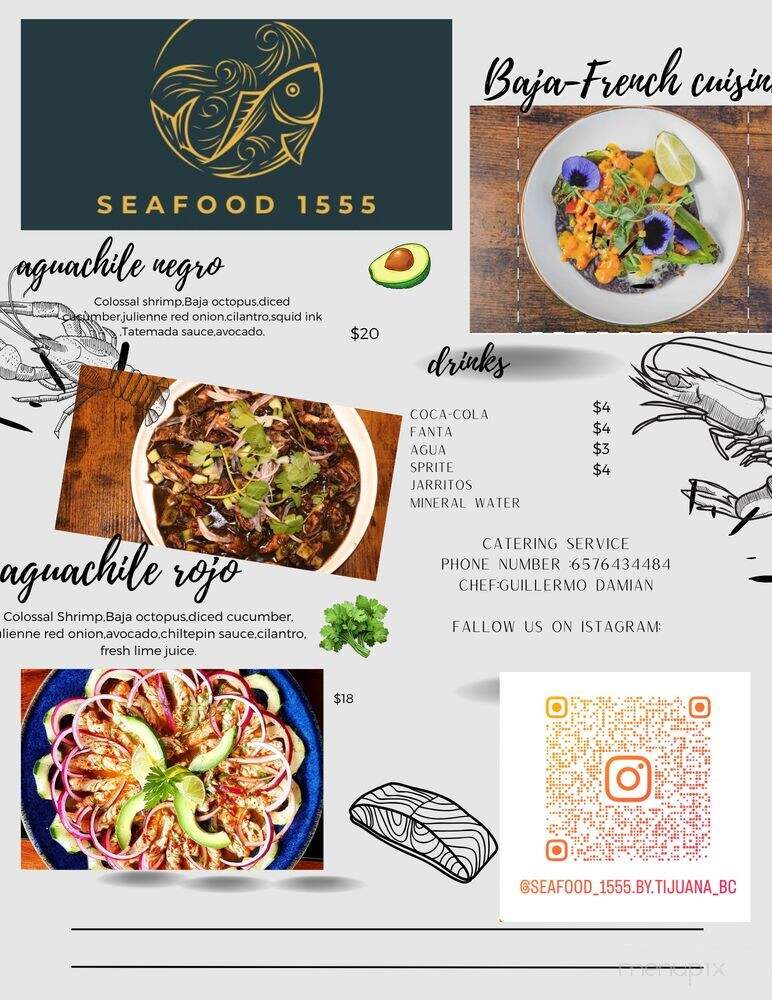 Seafood 1555 - Laguna Hills, CA menu_pic